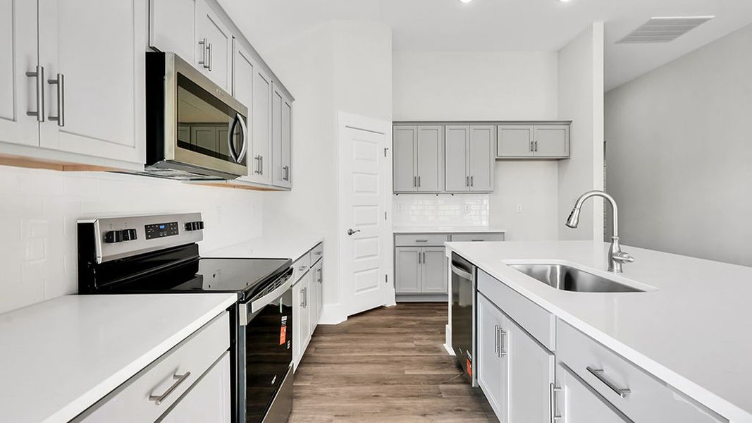 Furnished interior view inside a new home in The Haven at Indigo Preserve, Leland (Image 8).