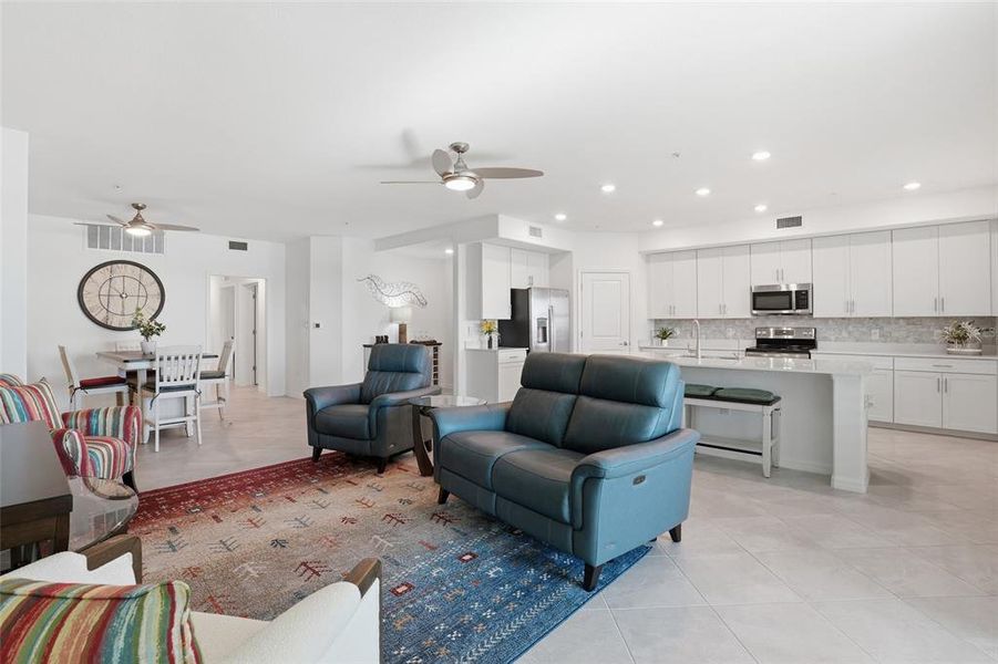 Furnished interior view inside a new home in , Punta Gorda (Image 29).