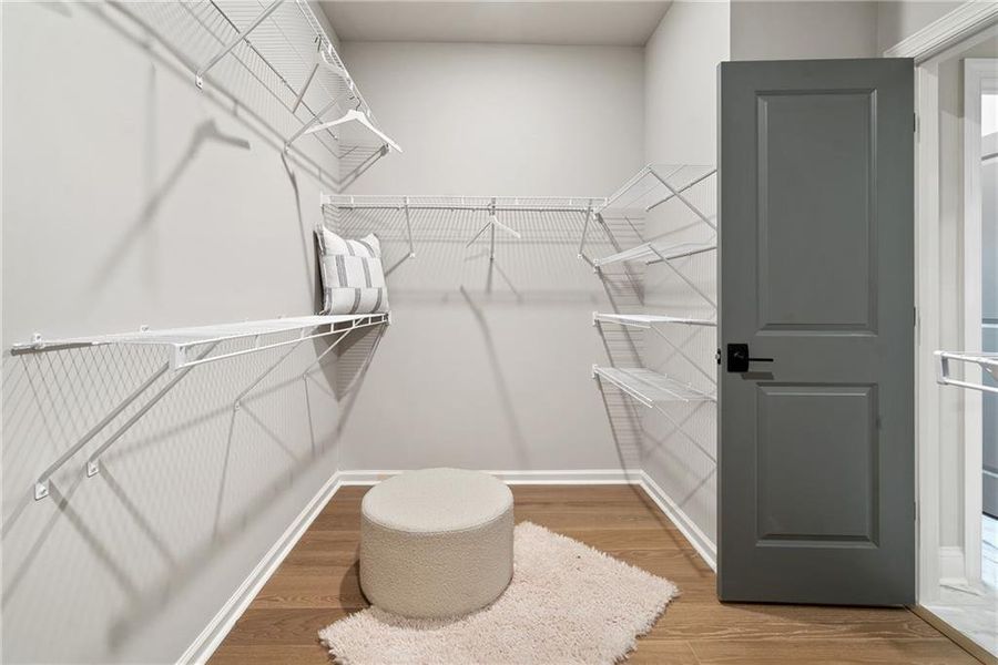Furnished interior view inside a new home in Palisades Single Family, Cumming (Image 34).