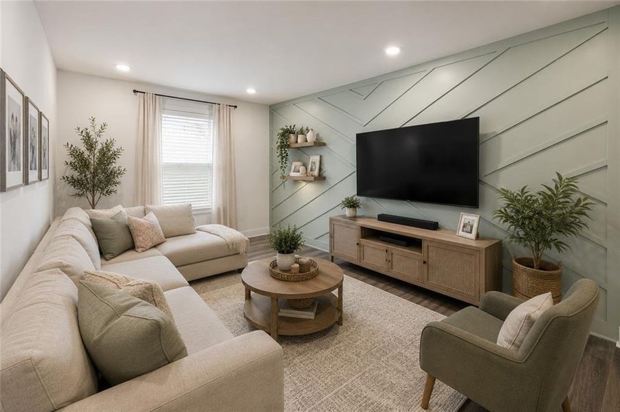 Furnished interior view inside a new home in Ferguson Corners, Emerson (Image 18).