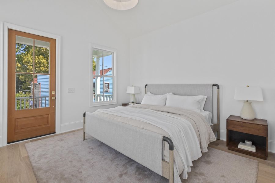 Furnished interior view inside a new home in , Charleston (Image 4). Furnished interior view inside a new home in , Charleston (Image 4).