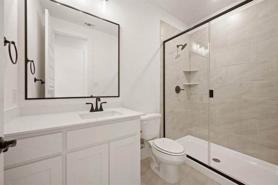 Furnished interior view inside a new home in Settlers Glen, New Fairview (Image 12).