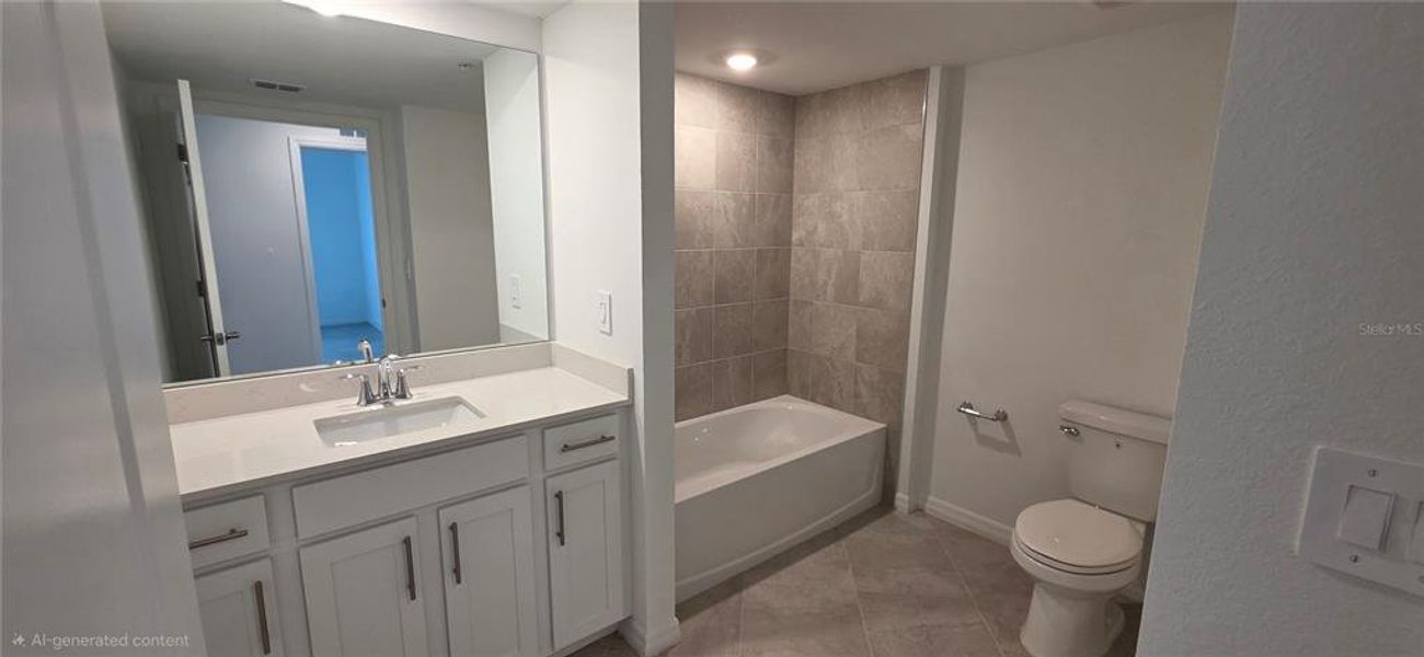 Furnished interior view inside a new home in Calusa Country Club, Lakewood Ranch (Image 7).