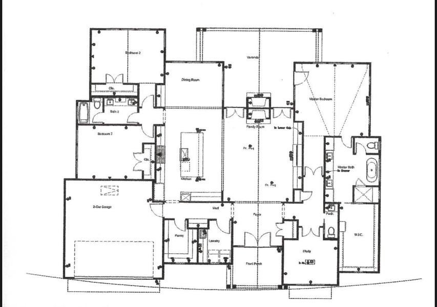 Floor plan of 1511 Greenbriar