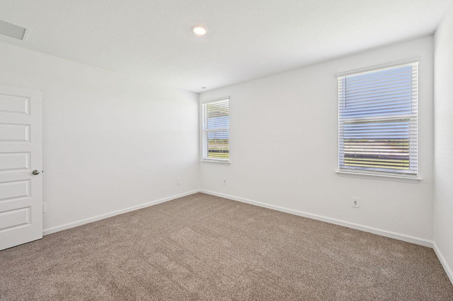 Spacious, unfurnished interior of a new home in Hampton Park - Classic Series, Vero Beach (Image 23). Spacious, unfurnished interior of a new home in Hampton Park - Classic Series, Vero Beach (Image 23).