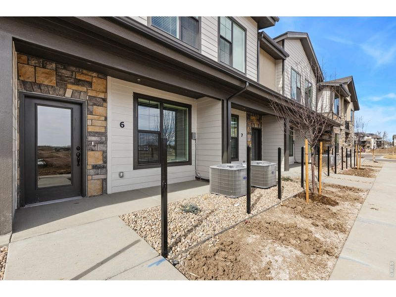 Exterior details and patio area of a home in , Fort Collins (Image 1). Exterior details and patio area of a home in , Fort Collins (Image 1).