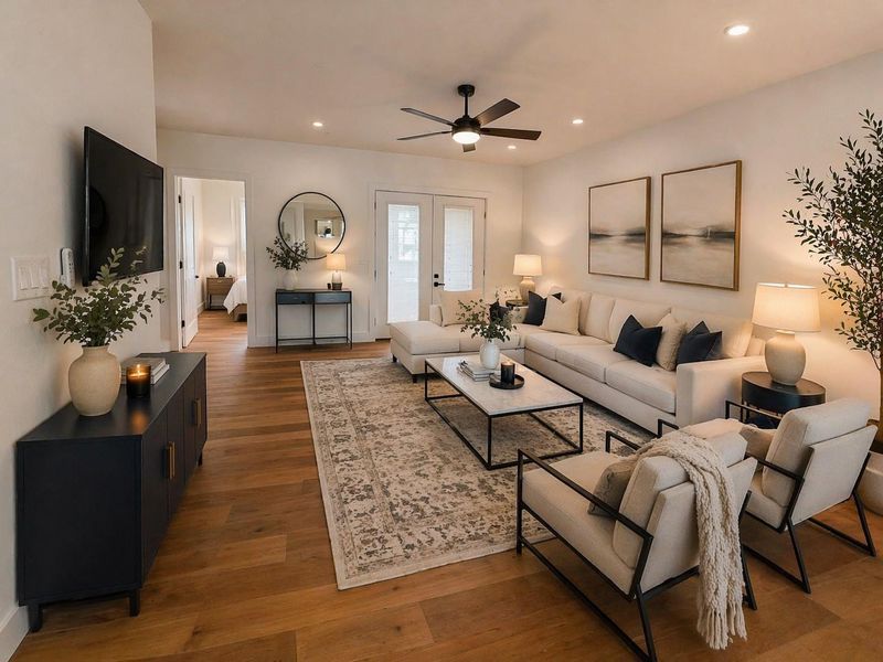 Virtual staging-Living room