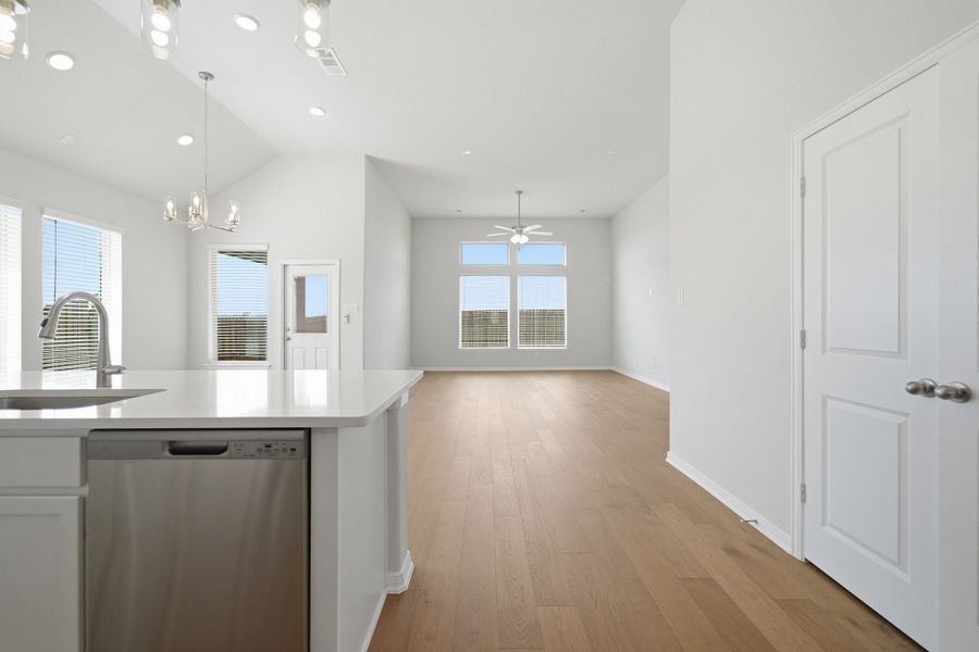 Spacious, unfurnished interior of a new home in Westridge, McKinney (Image 31). Spacious, unfurnished interior of a new home in Westridge, McKinney (Image 31).
