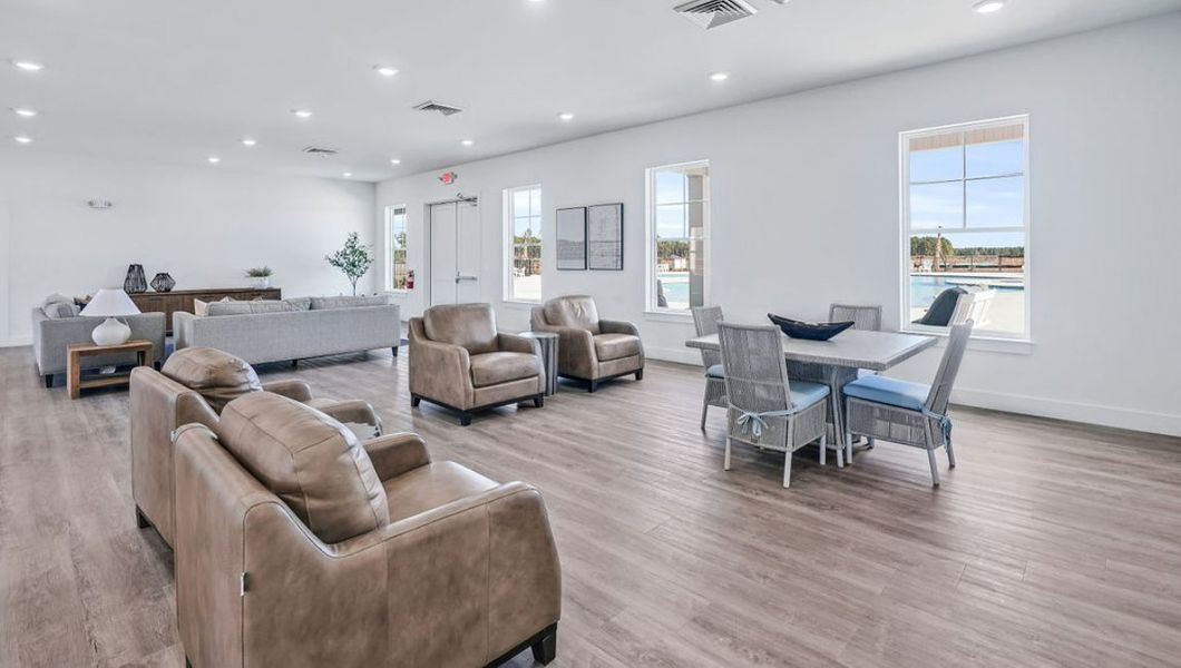 Furnished interior view inside a new home in Sidbury Station, Castle Hayne (Image 16).