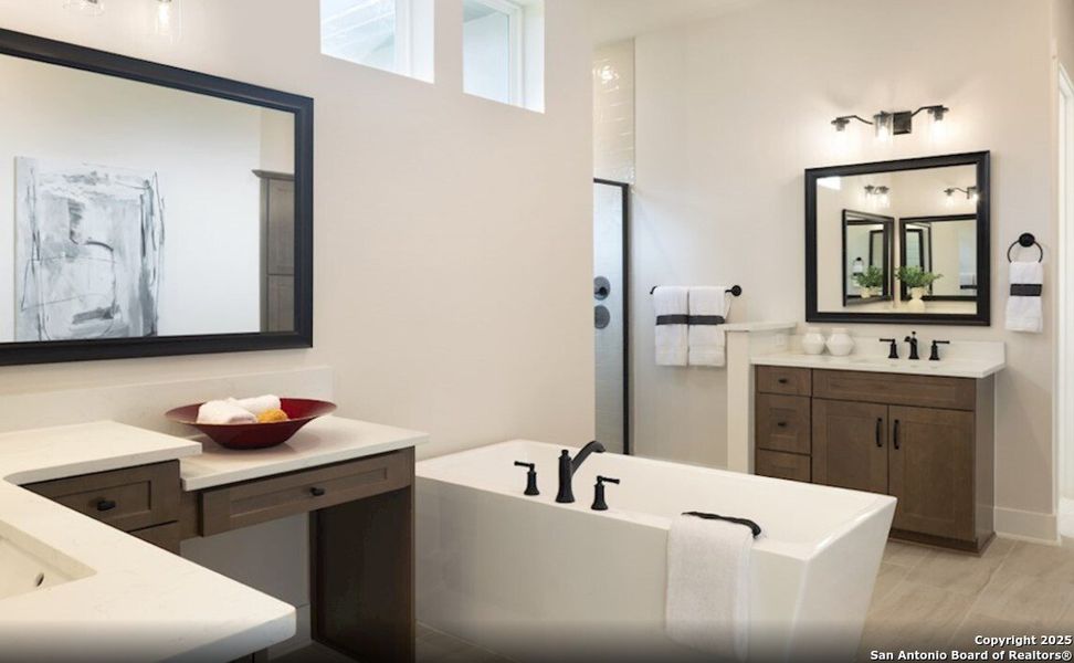 Furnished interior view inside a new home in Highland Estates, San Antonio (Image 11). Furnished interior view inside a new home in Highland Estates, San Antonio (Image 11).