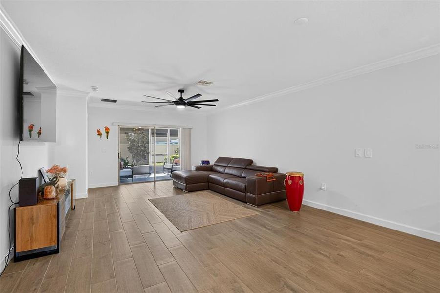 Furnished interior view inside a new home in Southshore Bay Active Adult, Wimauma (Image 10).