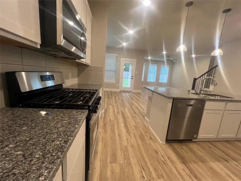 Furnished interior view inside a new home in Sorella 50s, Tomball (Image 10). Furnished interior view inside a new home in Sorella 50s, Tomball (Image 10).