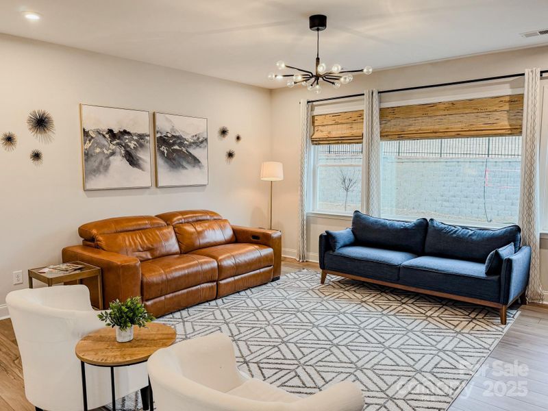 Furnished interior view inside a new home in , Mooresville (Image 26).