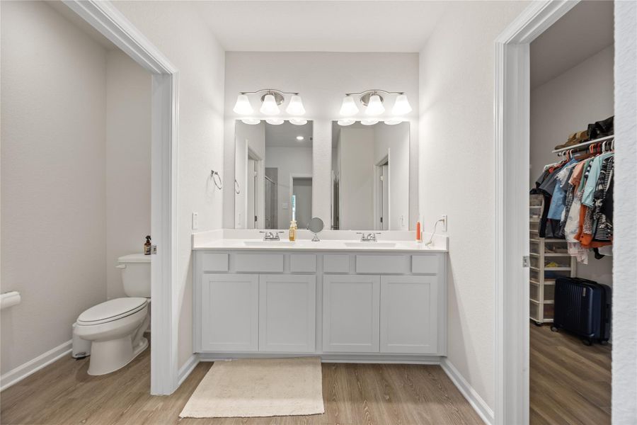 Furnished interior view inside a new home in Mill Creek Trails, Magnolia (Image 13).
