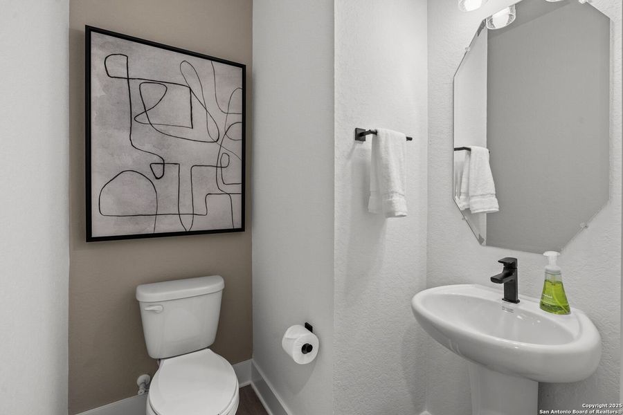 Furnished interior view inside a new home in Bison Ridge, San Antonio (Image 6).