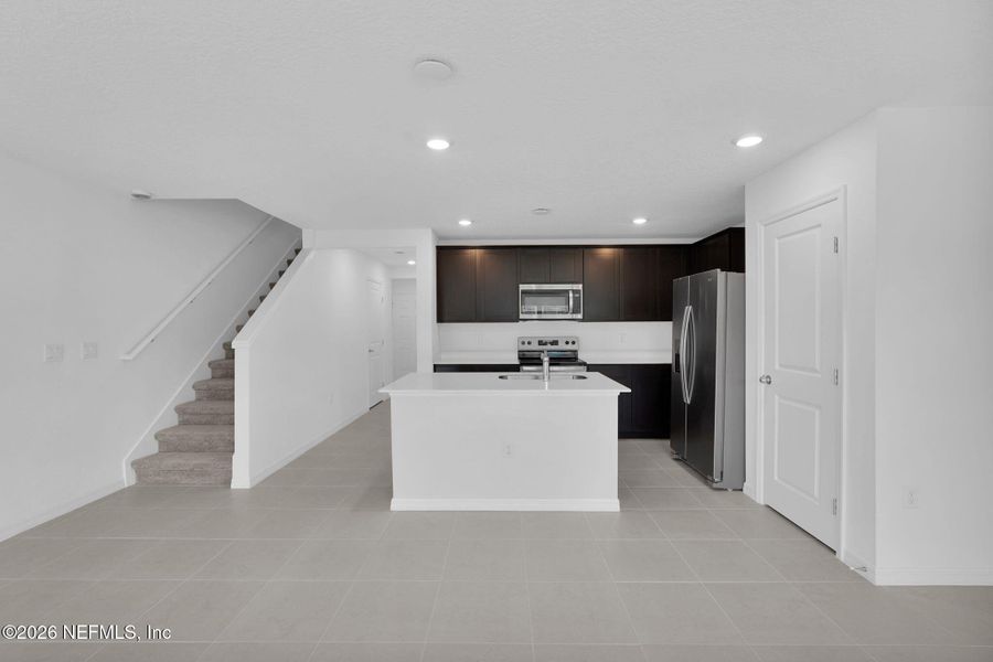 Furnished interior view inside a new home in , Jacksonville (Image 5).