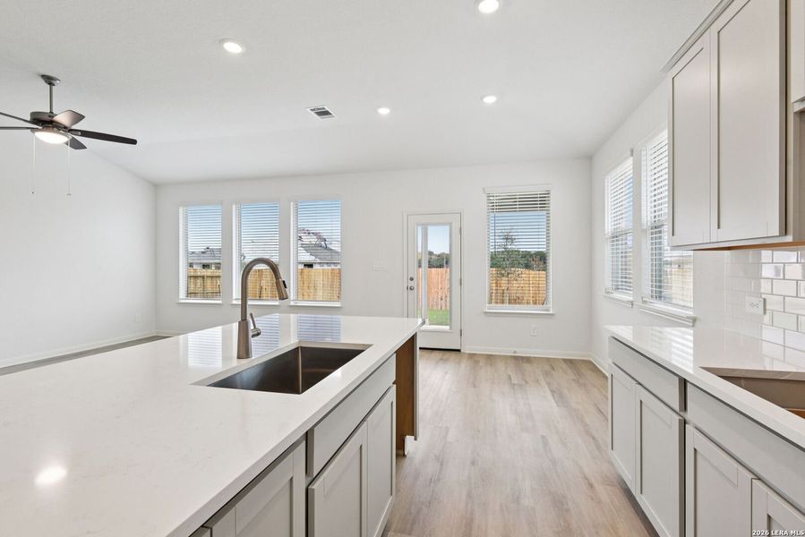 Furnished interior view inside a new home in Fox Falls, Boerne (Image 10).