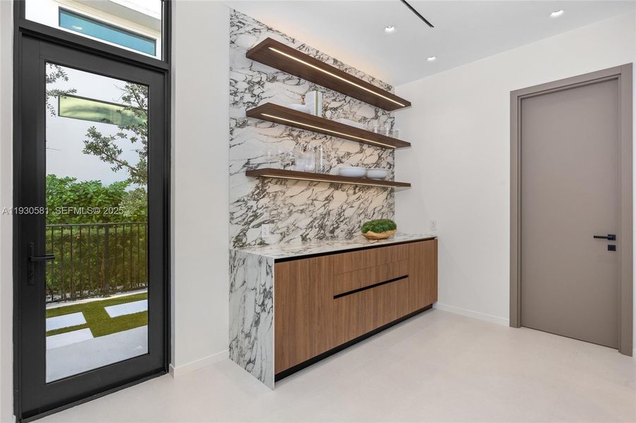 Furnished interior view inside a new home in , Fort Lauderdale (Image 18).