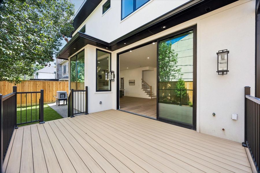 Exterior details and patio area of a home in , Houston (Image 14). Exterior details and patio area of a home in , Houston (Image 14).