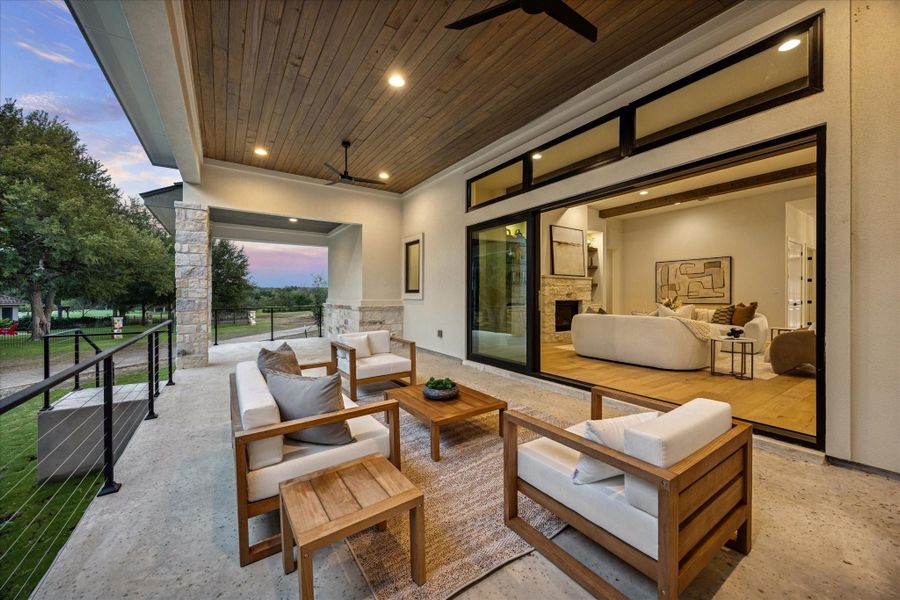 Furnished interior view inside a new home in , Horseshoe Bay (Image 17). Furnished interior view inside a new home in , Horseshoe Bay (Image 17).