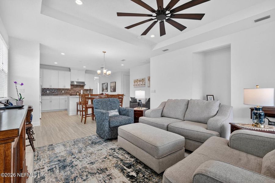 Furnished interior view inside a new home in , Palm Coast (Image 13).