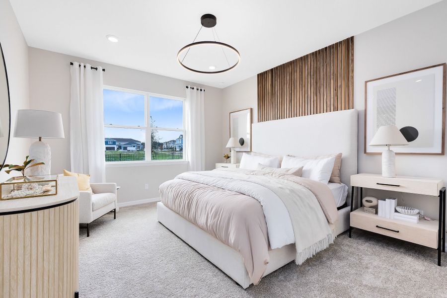 Furnished interior view inside a new home in Canopy Preserve, Deland (Image 6).