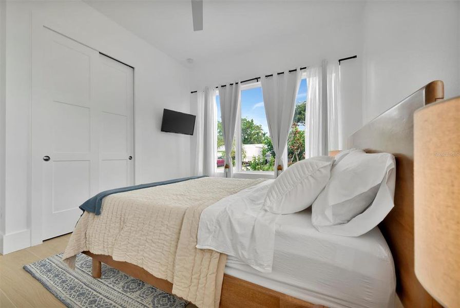 Furnished interior view inside a new home in , Sarasota (Image 41).