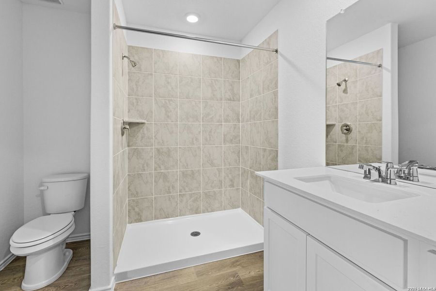 Furnished interior view inside a new home in Hickory Ridge, Elmendorf (Image 6).