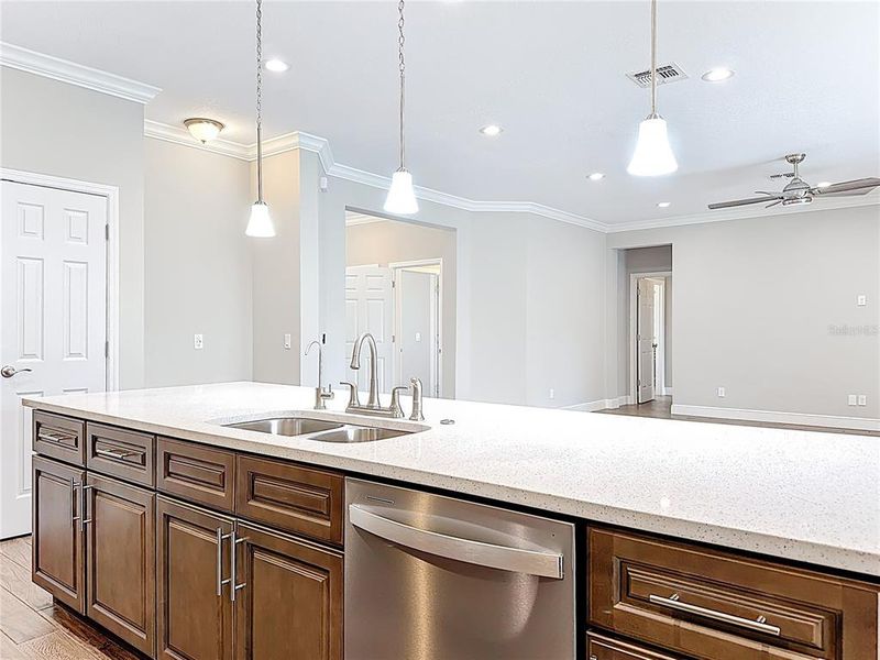 Furnished interior view inside a new home in , Orlando (Image 12).