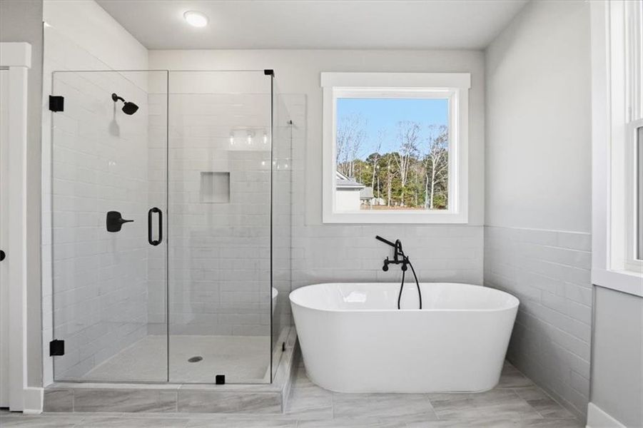 Furnished interior view inside a new home in , Statham (Image 16).