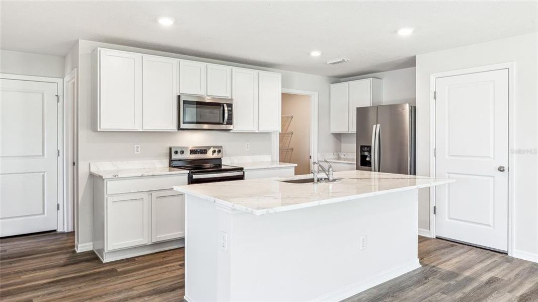 Furnished interior view inside a new home in Seaire, Parrish (Image 17).
