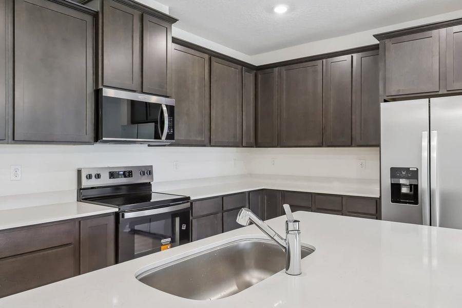 Furnished interior view inside a new home in Hawkes Meadow, Jacksonville (Image 9).