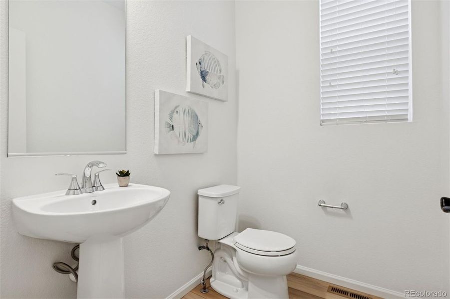 Main Level: Half Bathroom Main Level: Half Bathroom