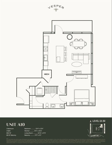 The A10 Floorplan.