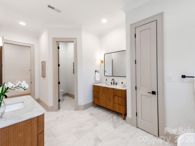 Furnished interior view inside a new home in , Charlotte (Image 30).