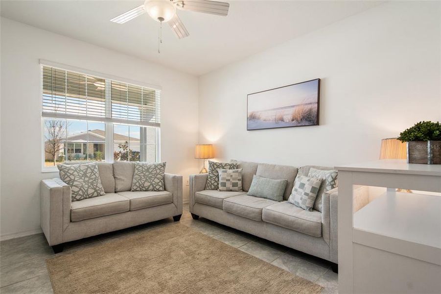 Furnished interior view inside a new home in , Winter Haven (Image 39).