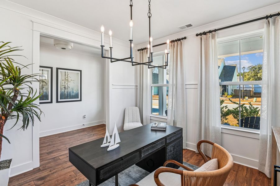 Furnished interior view inside a new home in , Moncks Corner (Image 13). Furnished interior view inside a new home in , Moncks Corner (Image 13).