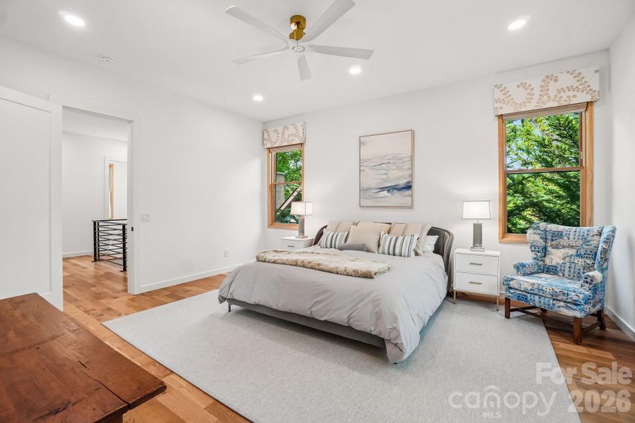 Furnished interior view inside a new home in , Asheville (Image 15).