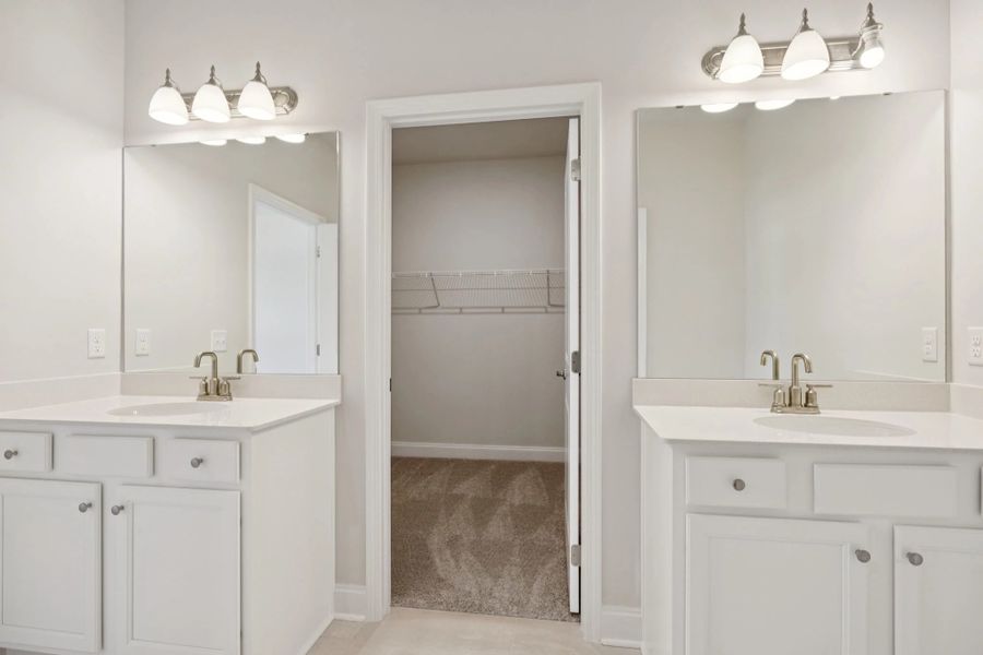 Furnished interior view inside a new home in Cedars of Cane Ridge | 55+ Community, Antioch (Image 15).