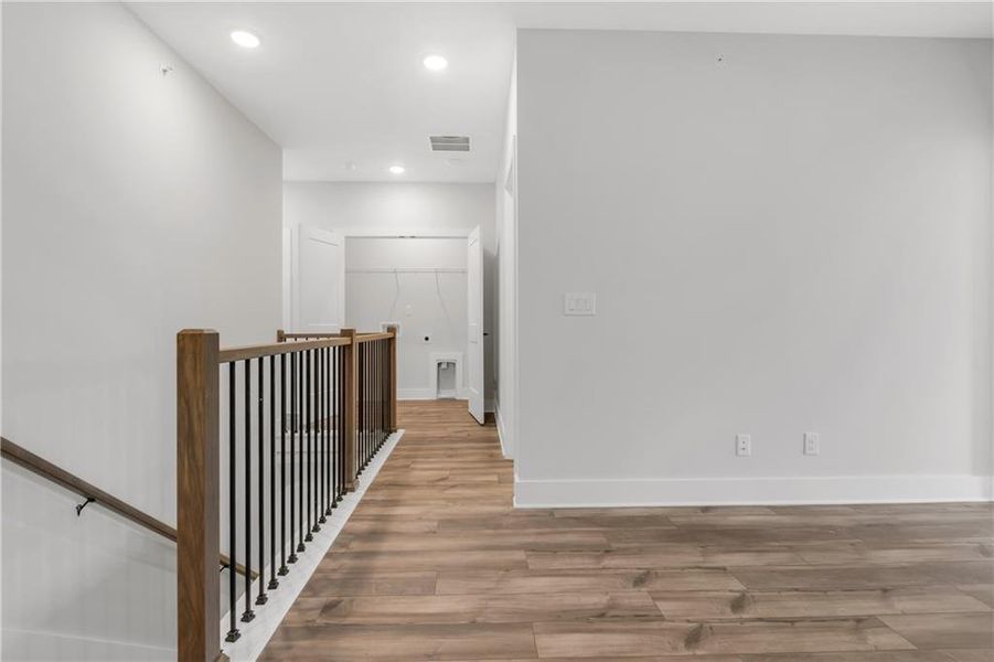 Spacious, unfurnished interior of a new home in Echo Park, Suwanee (Image 17). Spacious, unfurnished interior of a new home in Echo Park, Suwanee (Image 17).