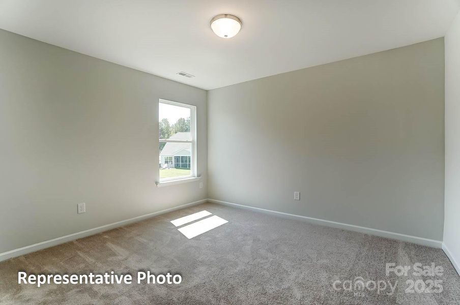 Spacious, unfurnished interior of a new home in Villas at Prestwick, Mooresville (Image 14).