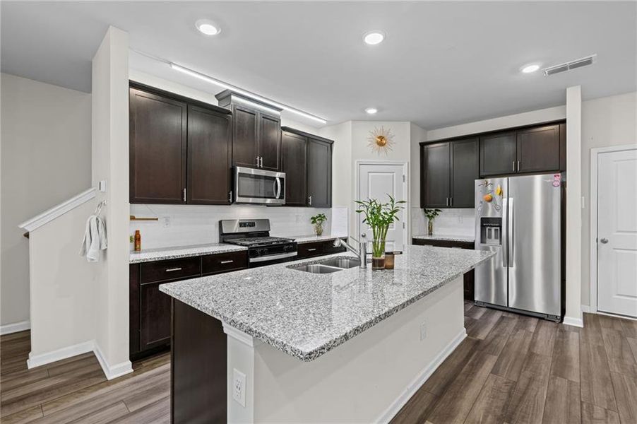 Furnished interior view inside a new home in , Snellville (Image 8).