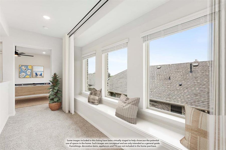 Furnished interior view inside a new home in Star Ranch, Godley (Image 7).