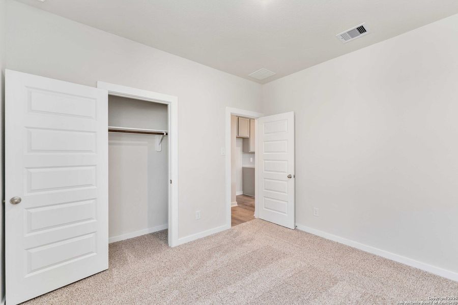 Spacious, unfurnished interior of a new home in Katzer Ranch, Converse (Image 12). Spacious, unfurnished interior of a new home in Katzer Ranch, Converse (Image 12).