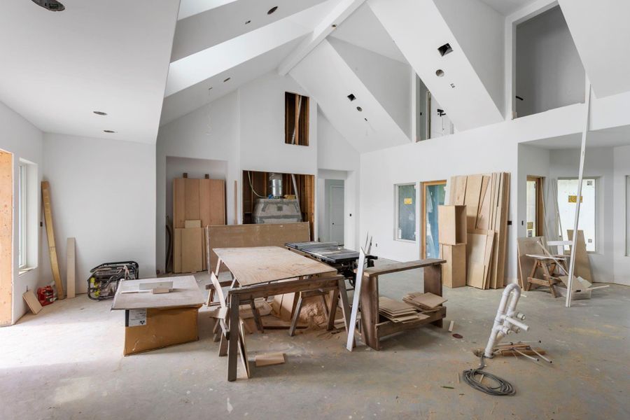 Furnished interior view inside a new home in , Washington (Image 8).