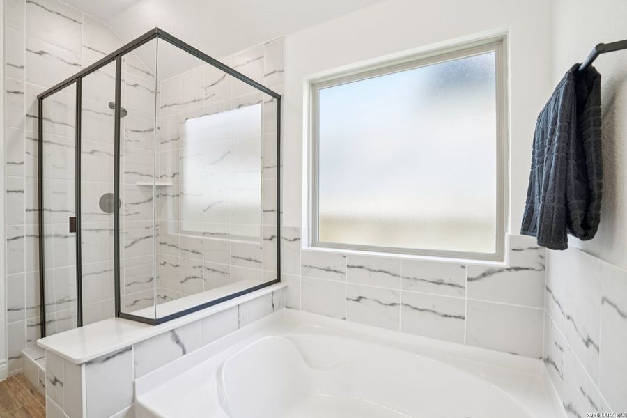 Furnished interior view inside a new home in , New Braunfels (Image 13).