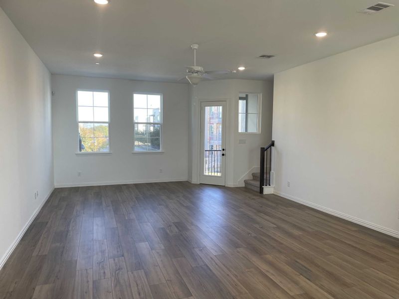 Family Room Construction Progress