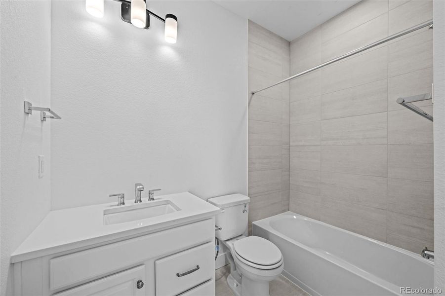 Furnished interior view inside a new home in , Denver (Image 8).