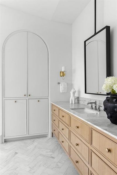 Furnished interior view inside a new home in , Dallas (Image 28).