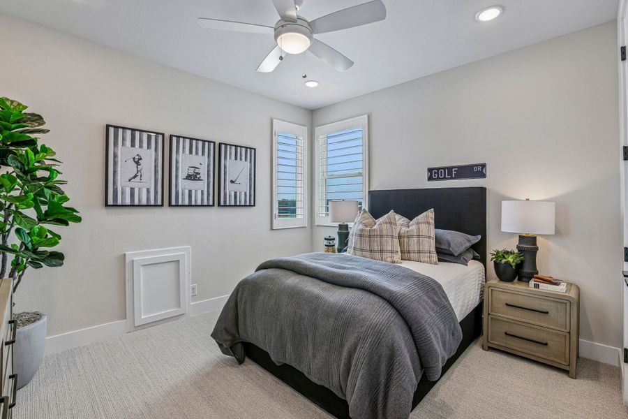 Furnished interior view inside a new home in Bluff Haven, Georgetown (Image 23).